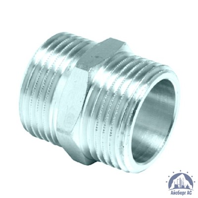 Ниппель нержавеющий Ду 40 1 1/2'' AISI 316L купить в Филиал в Астане ПКФ "Айсберг АС"