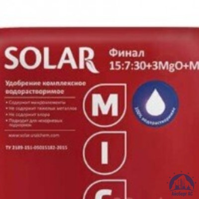 Удобрение SOLAR Финал 15:7:30+3MgO+МЭ купить в Филиал в Астане ПКФ "Айсберг АС"