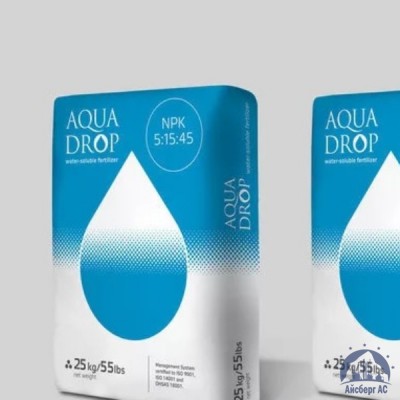 Удобрение Aqua Drop NPK 5:15:45 купить в Филиал в Астане ПКФ "Айсберг АС"