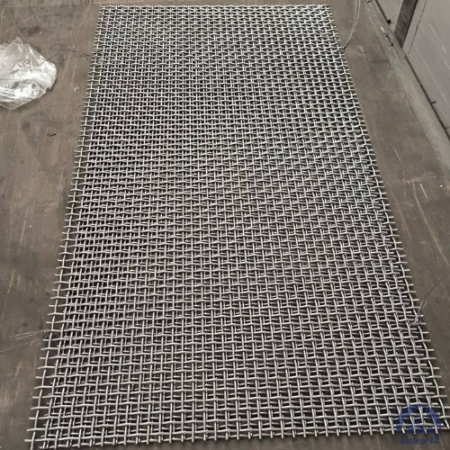 Сетка рифленая для грохота 5х5х2,8 мм ГОСТ 3306-88