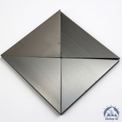 Косынка металлическая 10 мм 100х100 мм сталь 09г2с купить в Астане