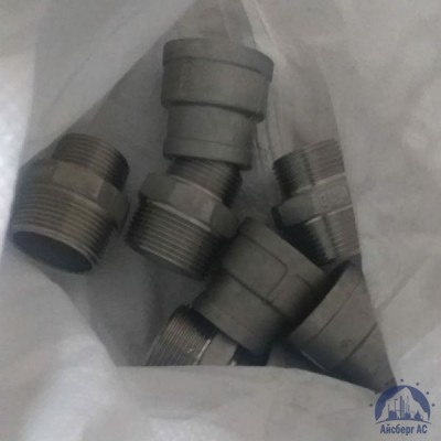 Муфта нержавеющая переходная DN 20х15 3/4"-1/2" 26,9х21,3 мм AISI 304 ВР-ВР купить в Астане