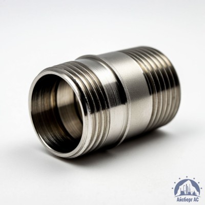 Ниппель переходной нержавеющий DN 32х15 1 1/4"-1/2" 42,4х21,3 мм AISI 316 двойной НР-НР купить в Астане
