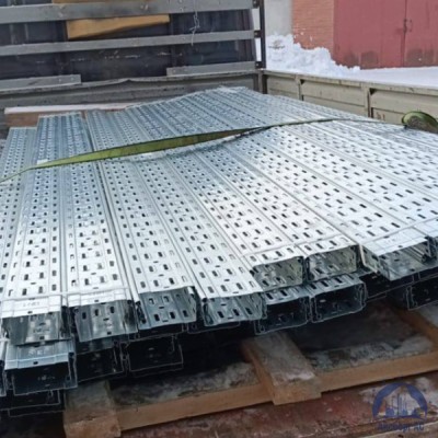 Лоток кабельный перфорированный 100х50  s=0.7 купить в Астане