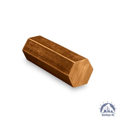 Шестигранник бронзовый 10 мм БрКМц3-1 ГОСТ 1628-78 купить в Астане