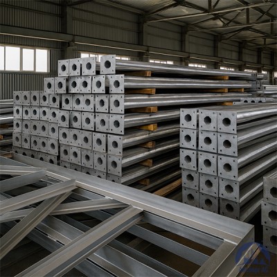 Опора освещения ОГК-10 (2) 4мм коническая граненая купить в Астане