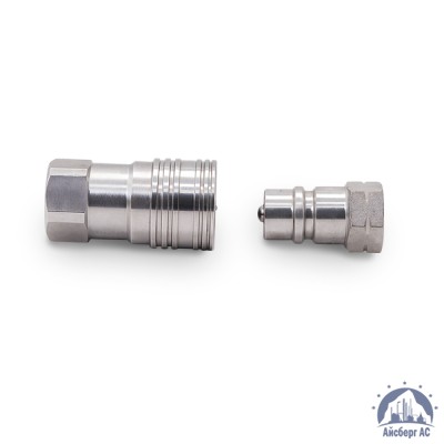 БРС для РВД Flat Face G 1/2" ниппель (LSQ-FF-04PF-G1/2 DN12.5) купить в Астане