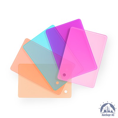 Цветное оргстекло