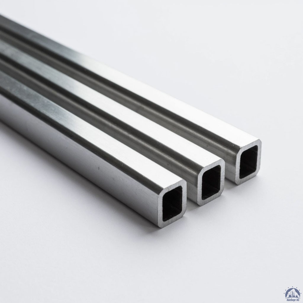 Труба нержавеющая квадратная 15х15х1,5 мм матовая AISI 304 DIN 2395