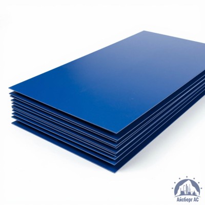 Лист с полимерным покрытием 2х1250х2500 мм RAL 5005 купить в Астане