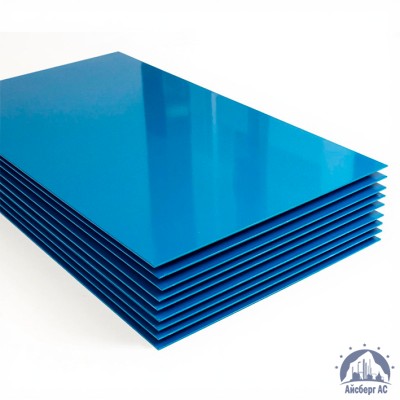 Лист с полимерным покрытием 2х1250х2500 мм RAL 5012 купить в Астане