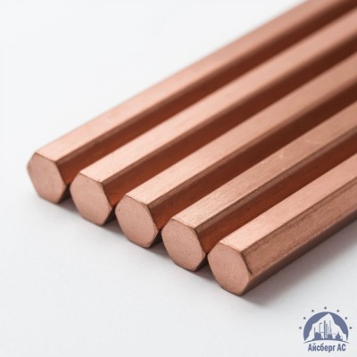 Шестигранник медный 10 мм М1 ГОСТ 1535-2016 купить в Астане