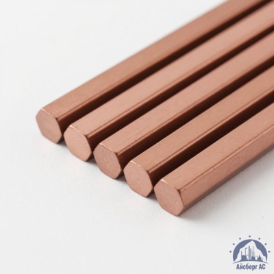 Шестигранник медный 10 мм М2 ГОСТ 1535-2016 купить в Астане