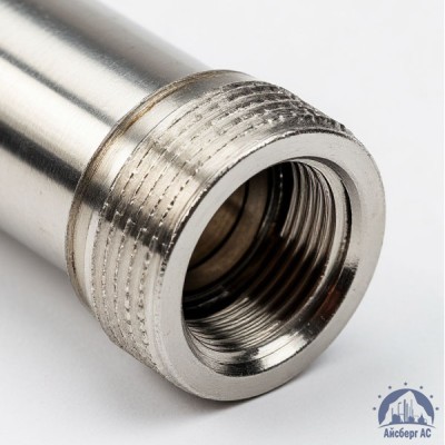 Ниппель (полусгон) нержавеющий DN 15 1/2" 21,3 мм AISI 304 приварной купить в Астане