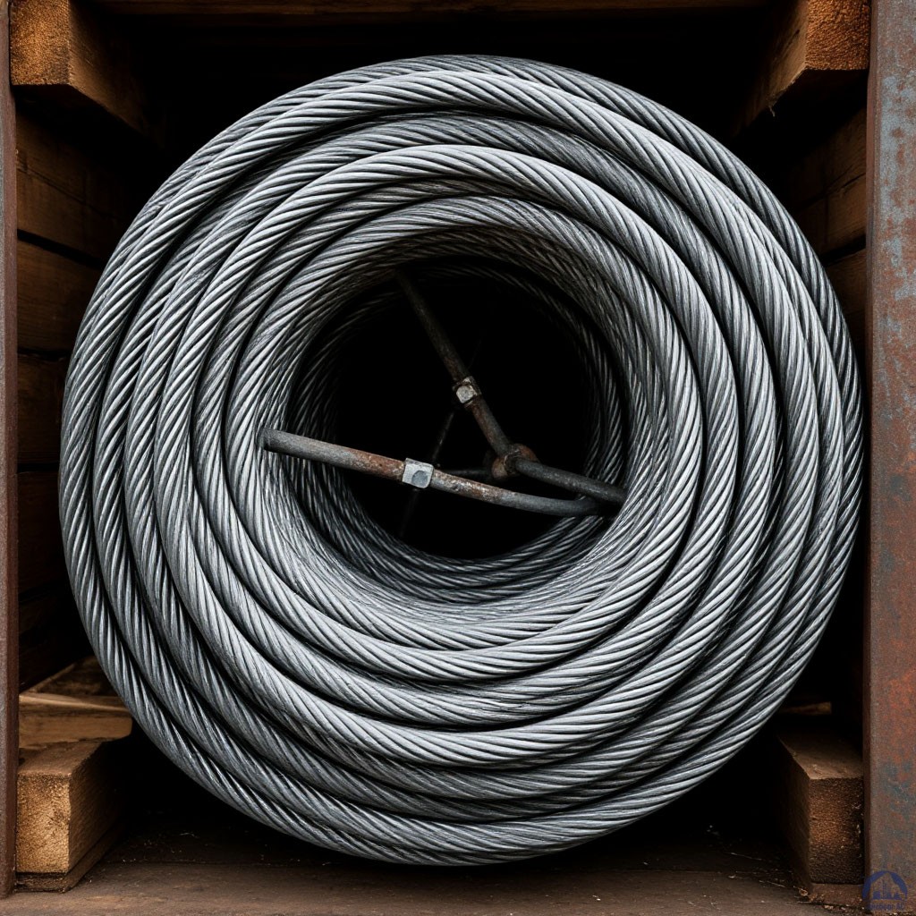 Канат 4,5 мм ГОСТ 2688-80 свивка ЛК-Р 6х19 (1+6+6/6)+1