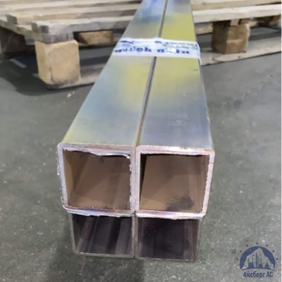 Труба нержавеющая профильная 40х40х3,0 мм матовая 08Х18Н10 купить в Астане