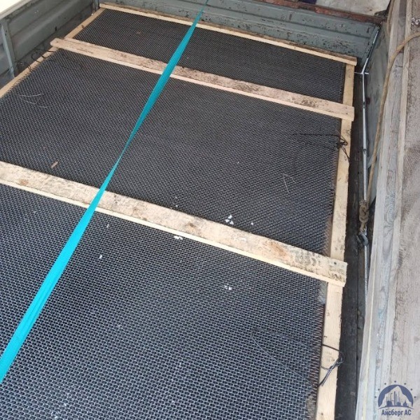 Сетка рифленая для грохота 20х20х5 мм ГОСТ 3306-88