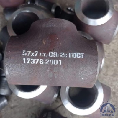 Тройник оцинкованный 57 мм ГОСТ 17376-2001 купить в Астане