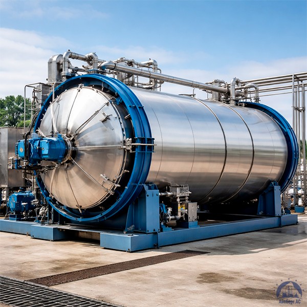 Автоклав ГВ 20 м3 горизонтально вращающийся