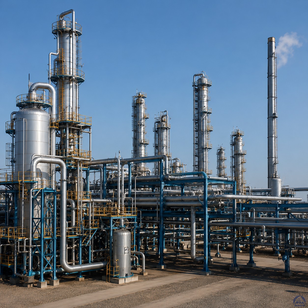 Установка переработки сырой нефти 2000 т/сутки